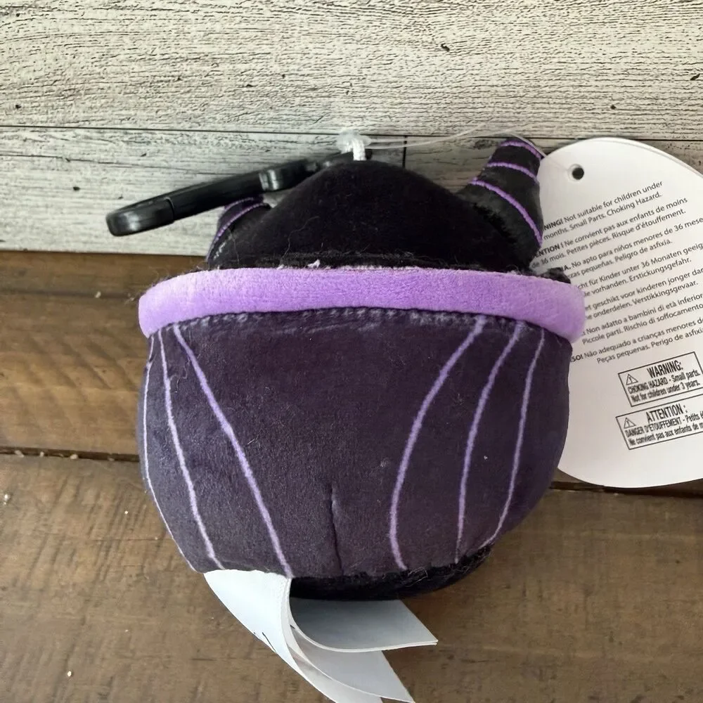 Squishmallows x Disney Princess Maleficent Sleeping Beauty Mini Backpack Plush